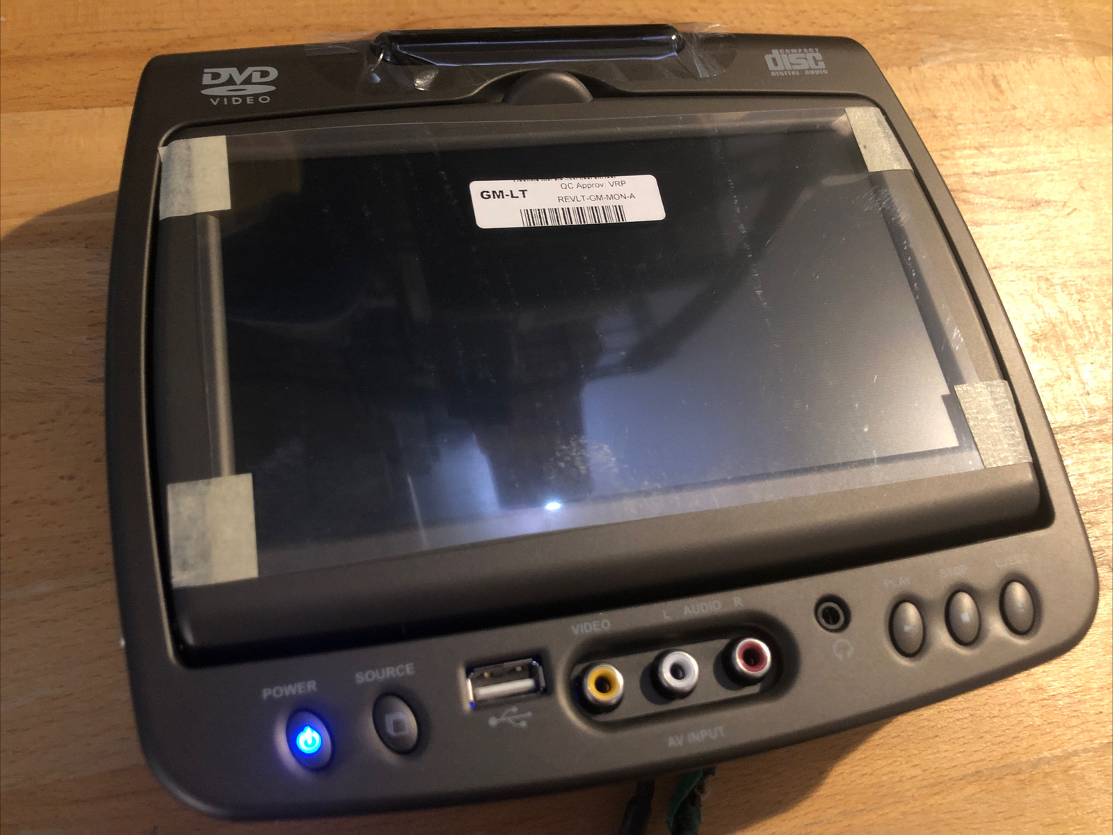 New GM GMC Invision DVD Headrest Monitor A Factory OEM 620007 Drivers