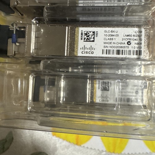 GENUINE CISCO GLC-BX-U TRANSCEIVER MODULE 10-2094-03 - Picture 2 of 2