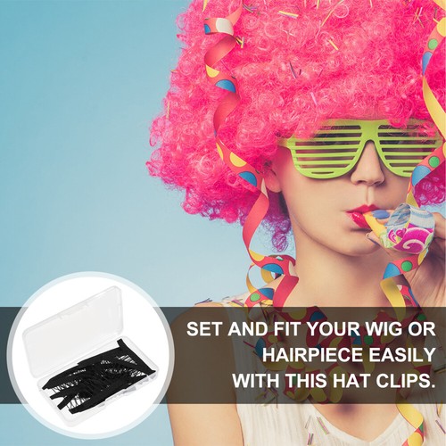20 Pcs Wig Mesh Hat Accessories Net Accessory Hair Extension Clip - Picture 12 of 12