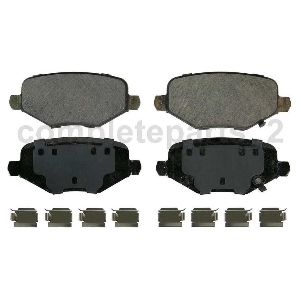 Juego de 2 pastillas de freno delanteras traseras para Dodge Grand Caravan 3,6 L Dodge Journey 3,6 L 2,4 L Foto 4 de 4
