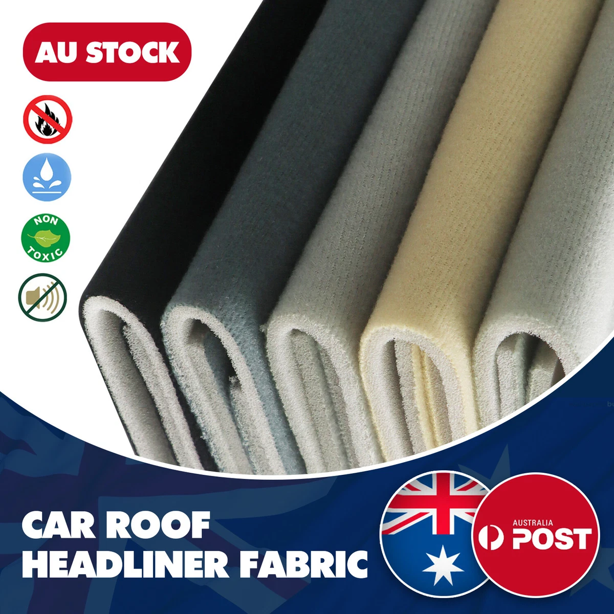 Car Ceiling Fabric Falling Shelly Lighting