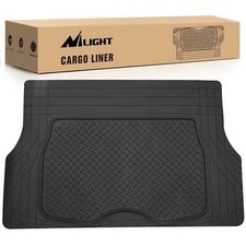 Nilight 50x31 Inch Rubber Cargo Mats Universal Trim To Fit Most Vehicles