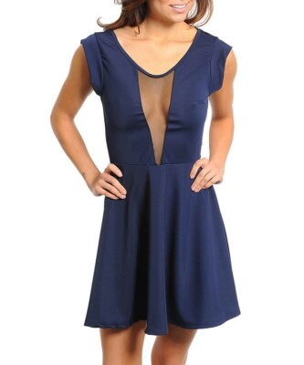 dark blue mesh dress Ava Presley Strapless Ruffle Pageant Dress 39555 Blush / 10 main image 1