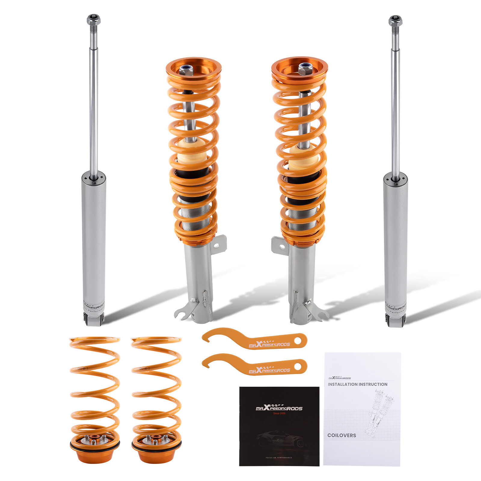 Street Coilovers Suspension Kit for Ford Focus Mk1 1.4, 1.6, 1.8, 2.0, 2.0