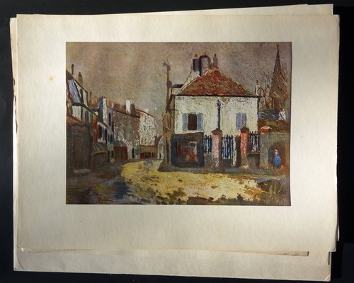 Vintage MAURICE UTRILLO Portfolio Prints • Geneva • 9 Count Collection - Picture 18 of 20