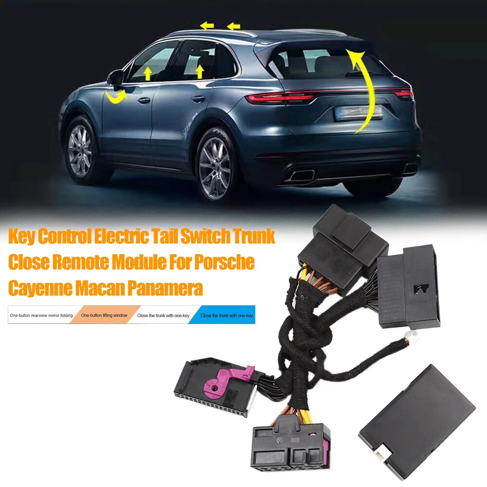 NEW For Porsche Cayenne 2011 2012-2017 Tailgate Matic Window Close Smart Module - Изображение 2 из 4