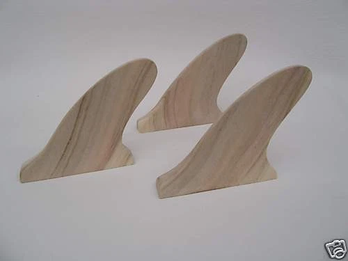 Fin 180 /  3x HOLZFINNEN passend zu den 180 cm Surfboards  - Bild 1 von 1
