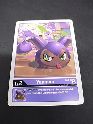 Digimon CCG Digital Hazard Yaamon EX2-006U - 第 1/2 張圖片