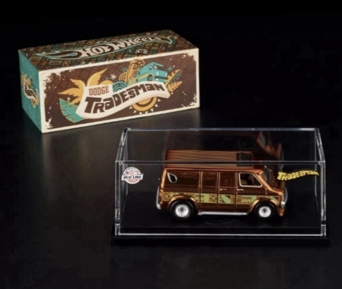 Hot Wheels RLC 1970 Dodge Tradesman Van | eBay