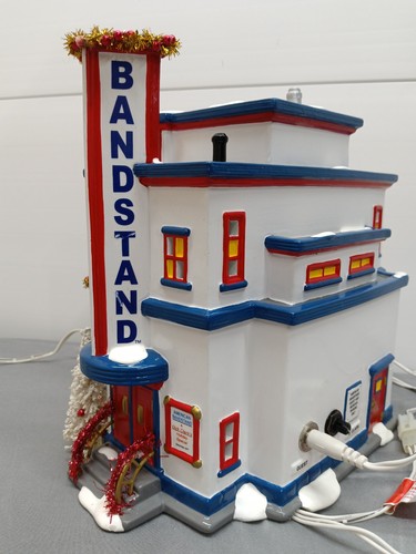 DEPT 56 Dick Clark American Bandstand Christmas Snow Village Music Motion Tested - Bild 7 von 24