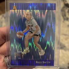 2025 Prizm Hailey Can Lith RC Blue Flash /99
