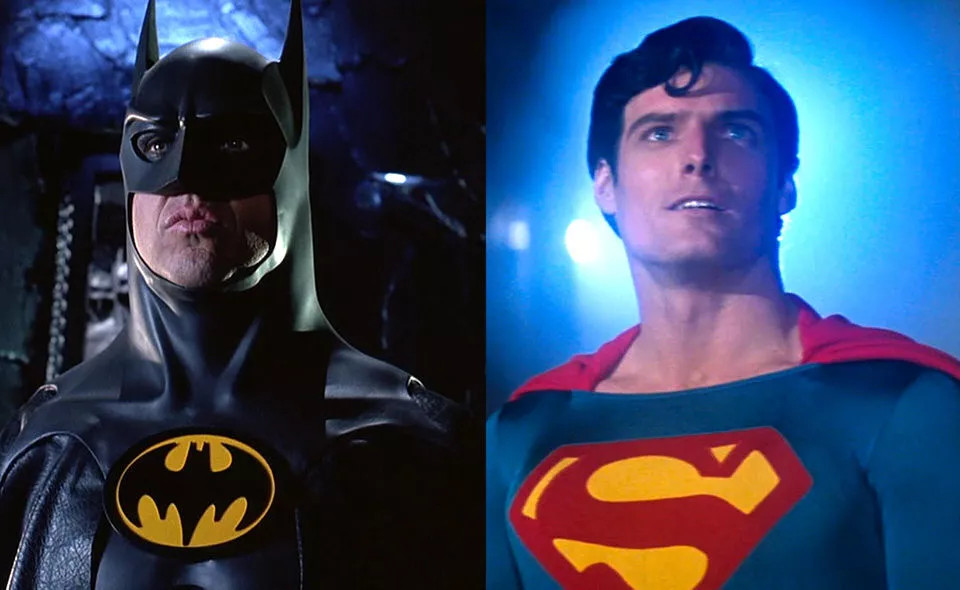 Superman and Batman 4x6 Celebrity Photo Print Trailer