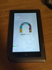 Barnes Noble NOOK Color 7" WiFi 8GB BNRV200 EReader, doesn't Swipe To Unlock