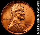 1956-D Lincoln Wheat Cent- Choice Gem Brilliant Uncirculated No Reserve #i9334