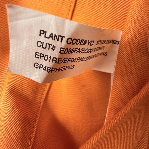 Polo Ralph Lauren Men’s Reversible Hooded Jacket XL Orange Blue 100% Cotton - Picture 13 of 13