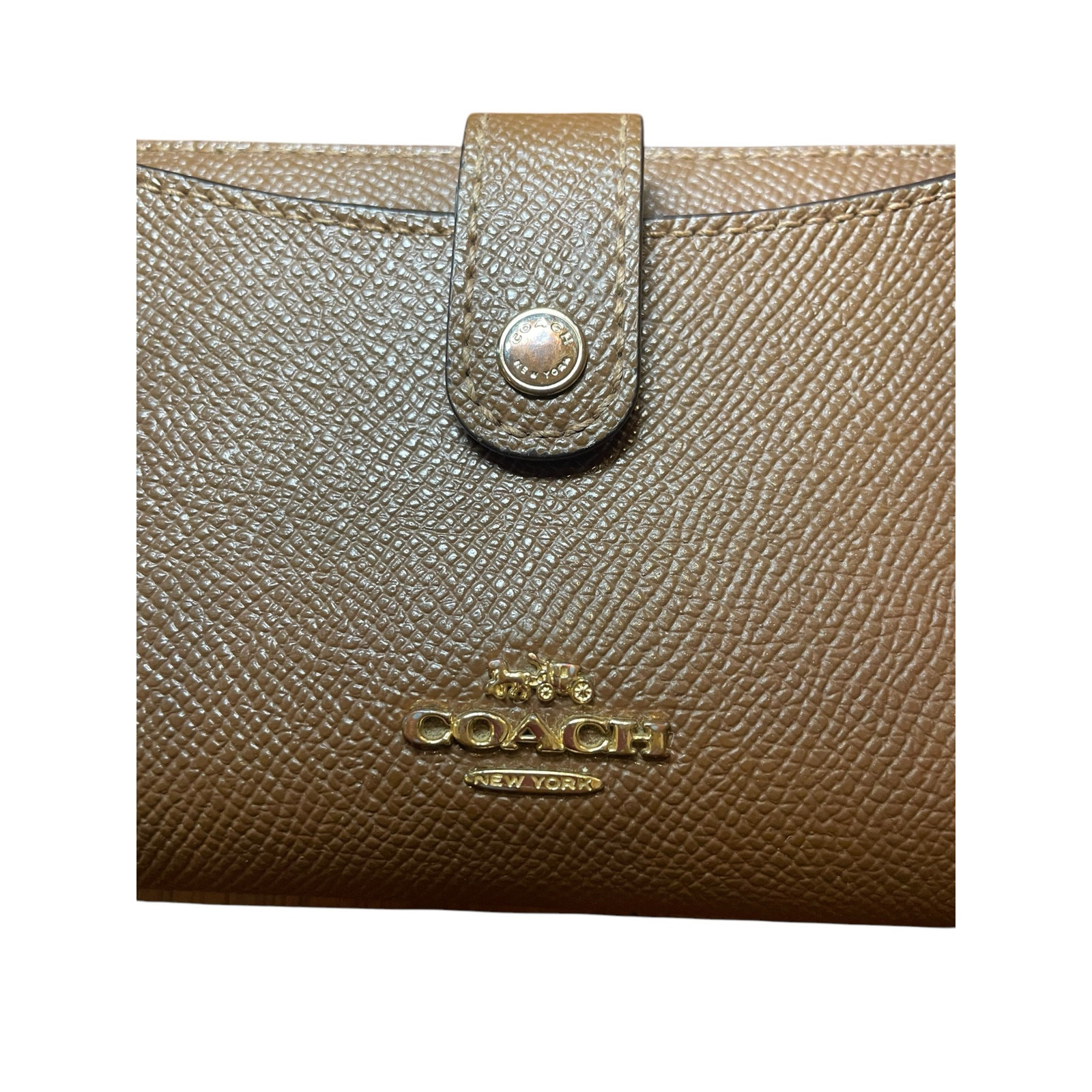 Coach Multifunction Wallet Large Brown Leather C … - image 3