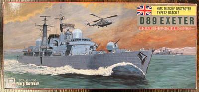 Pit Road Skywave 1:700 M-10 SW-1500 HMS Destroyer Type42 Batch II 2 D89 Exeter
