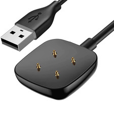 Wireless Charger For Fitbit Sense Versa 3 4 Watch USB Fast Charging Dock Cable