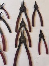Mac Tools And Matco Snap Ring Pliers Lot - 13 Total