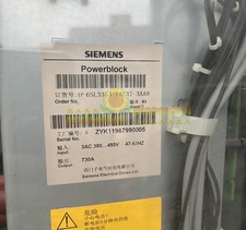 1PCS USED SIEMENS SINAMICS backup power 6SL3353-1AE37-3AA0 6SL3 353-1AE37-3AA0