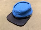 CIVIL WAR CONFEDERATE CSA INFANTRY EARLY WAR BLUE  KEPI CAP-MEDIUM