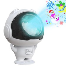 Astronaut Projector Starry Galaxy Children's Night Light Lamp Space Nebula Star