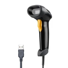 Handheld USB 2D Barcode Scanner Wired Automatic Sensing 1D QR Code Reader