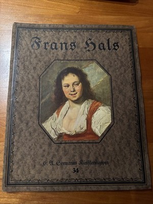 FREE SHIP! Frans Hals 34 - Seemann's Artist Folders - in German