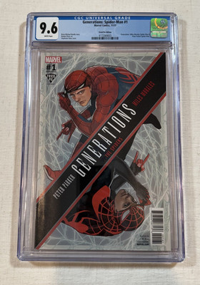 GENERATIONS: SPIDER-MAN #1, Fried Pie Edition, CGC 9.6, PLEASE SEE PHOTS/INFO