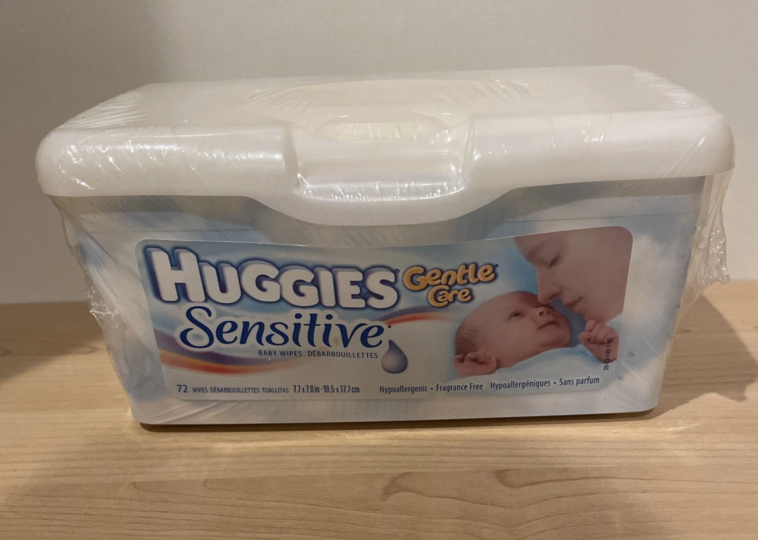 Sealed Huggies Baby Wipes Refillable Cloud Plastic Container Sensitive 72 Ct
Opens in a new window o