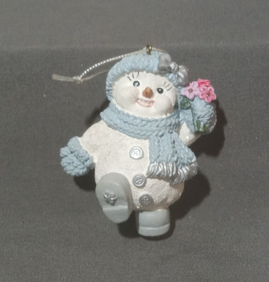 Vintage Snow Buddies ''Snowbright'' Ornament By Encore Corp 