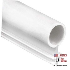 Window Weatherstrip Seal 1/4" Bulb Bubble Kerf Mount 4 Colors 6 10 Feet White