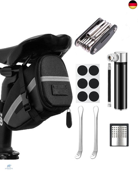 Fahrrad Multitools 16-In-1 Fahrrad Reparatur Werkzeug Set,Faltbares-image