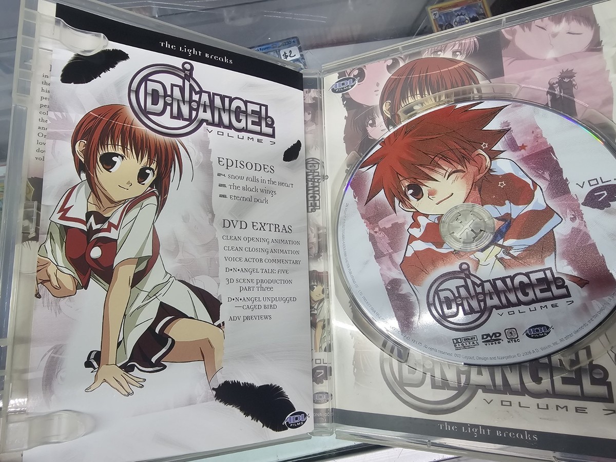 DN Angel Japanese Anime DVD Set Volumes 1 - 7 Complete Collection DN Angel Japanese Anime DVD Set Volumes 1 - 7 Complete Collection