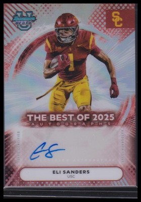 2025 Bowman University Best #BOA-ELI Eli Sanders Best Of 2025 Autographs