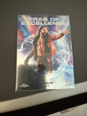 WWE Topps Chrome 2026 #ERA-11 Seth Rollins Eras of Excellence