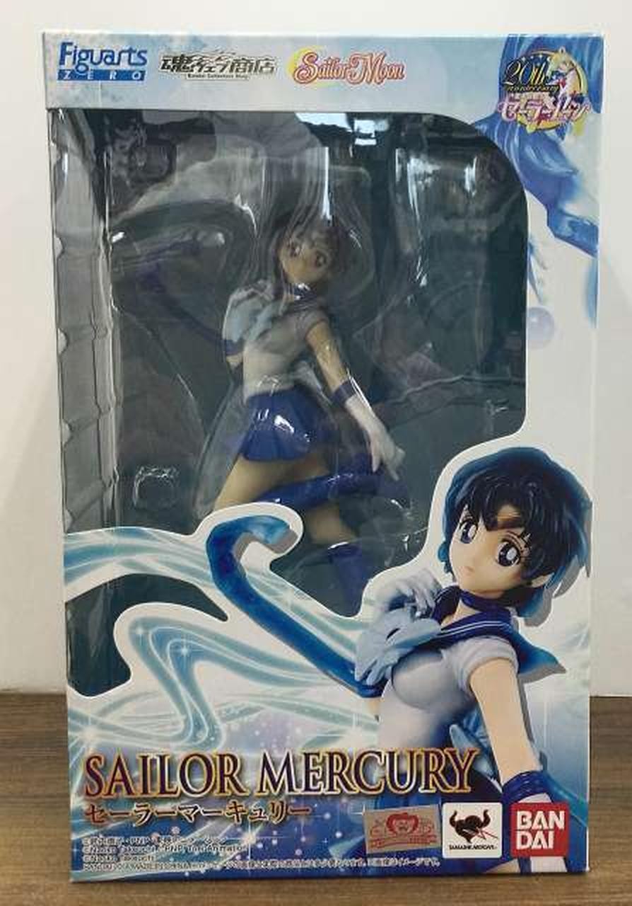 Figura Bandai Figuarts CERO Sailor Moon Sailor Mercury tamaño 7,1 pulgadas estatua