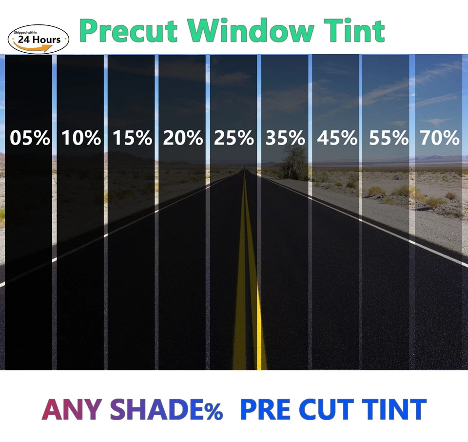 Kit de filme colorido para janela PreCut 2 camadas para 2012-2017 Hyundai Veloster Hatchback - Imagem 4 de 4