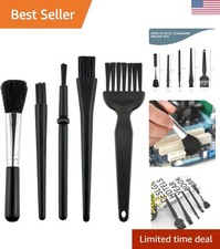 5-Pack Nylon Brush Set for Safe Cleaning of Keyboards and Delicate Electronics