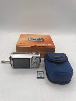 Canon PowerShot A470 Digital Camera - Silver Parts