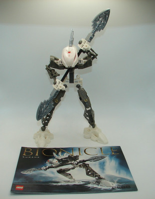 LEGO BIONICLE RAHKSHI KURAHK 8588 With 1 KRAATA complete model & manual Used VG!