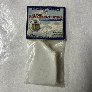 NIP 6 Eastman Outdoors  Oil Pump Filters 38085  Extends Life Of Cooking Oil