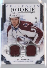 2017 Upper Deck Artifacts Rookies Silver Materials 370/499 JT Compher #166 2a8