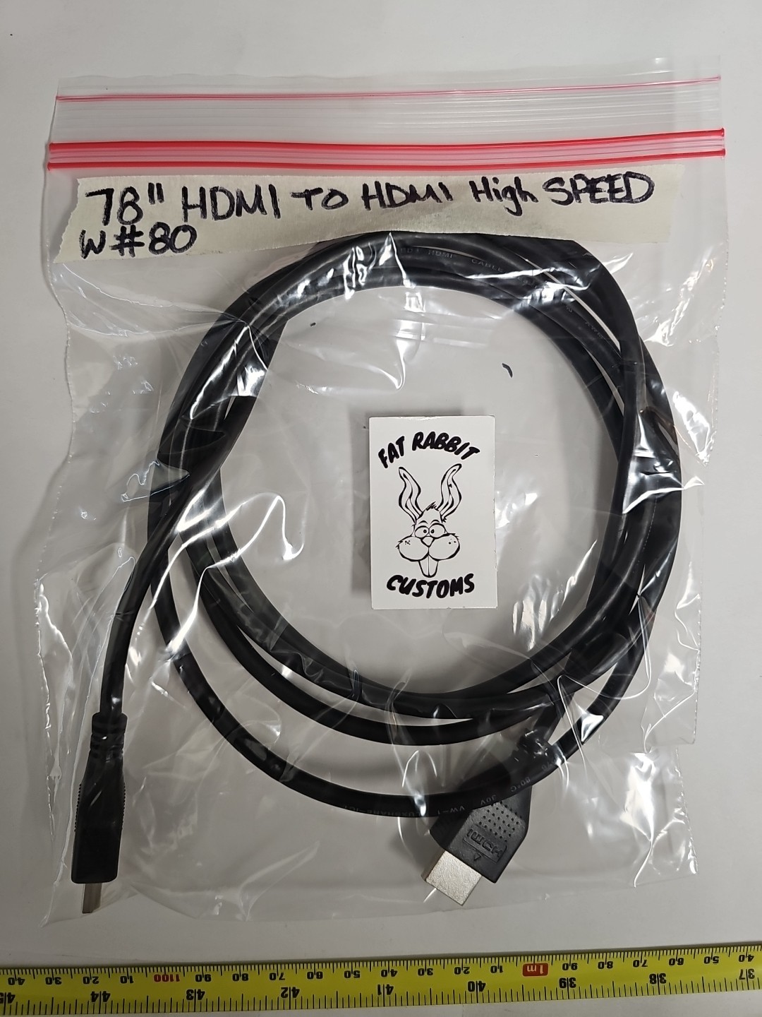 High-Speed HDMI Cable 2.0 4K or Ultra 2.1 8K for HDTV PC Laptop 78 Inch-image