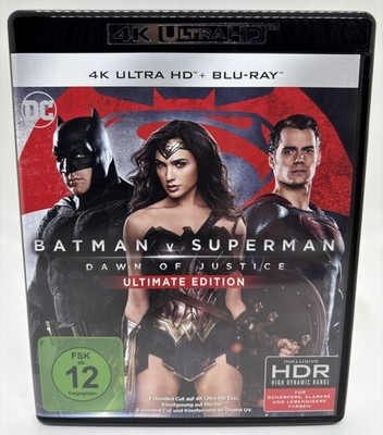 Batman v Superman: Dawn of Justice | 4K ULTRA HD + BLU-RAY | Ben Affleck