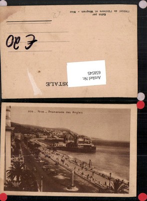 658545,Nice Nizza Promenade des Anglais France