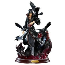 Naruto Itachi Uchiha Figur mit Krähen, PVC A...