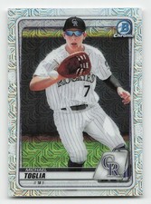 2020 Bowman Chrome #BCP-225 Michael Toglia Prospects Mojo Refractor