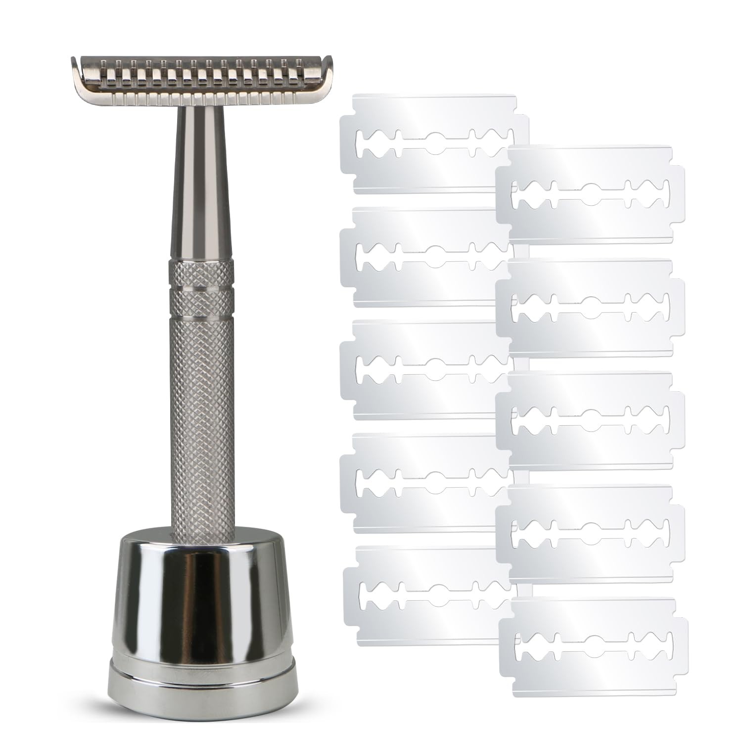 With 10 Blades And Stand Single Blade Razors For Men And Wom