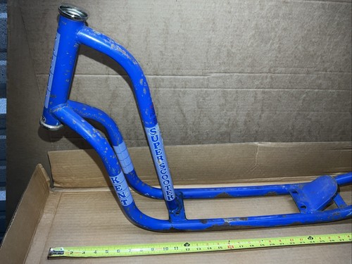 Kent super scooter Frame blue Vintage 80s - Picture 10 of 24